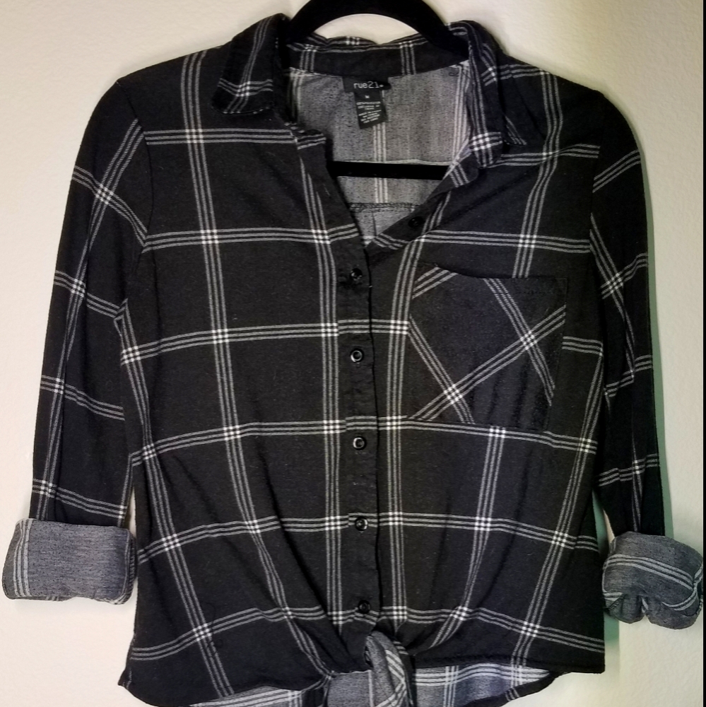 Plaid Button Down